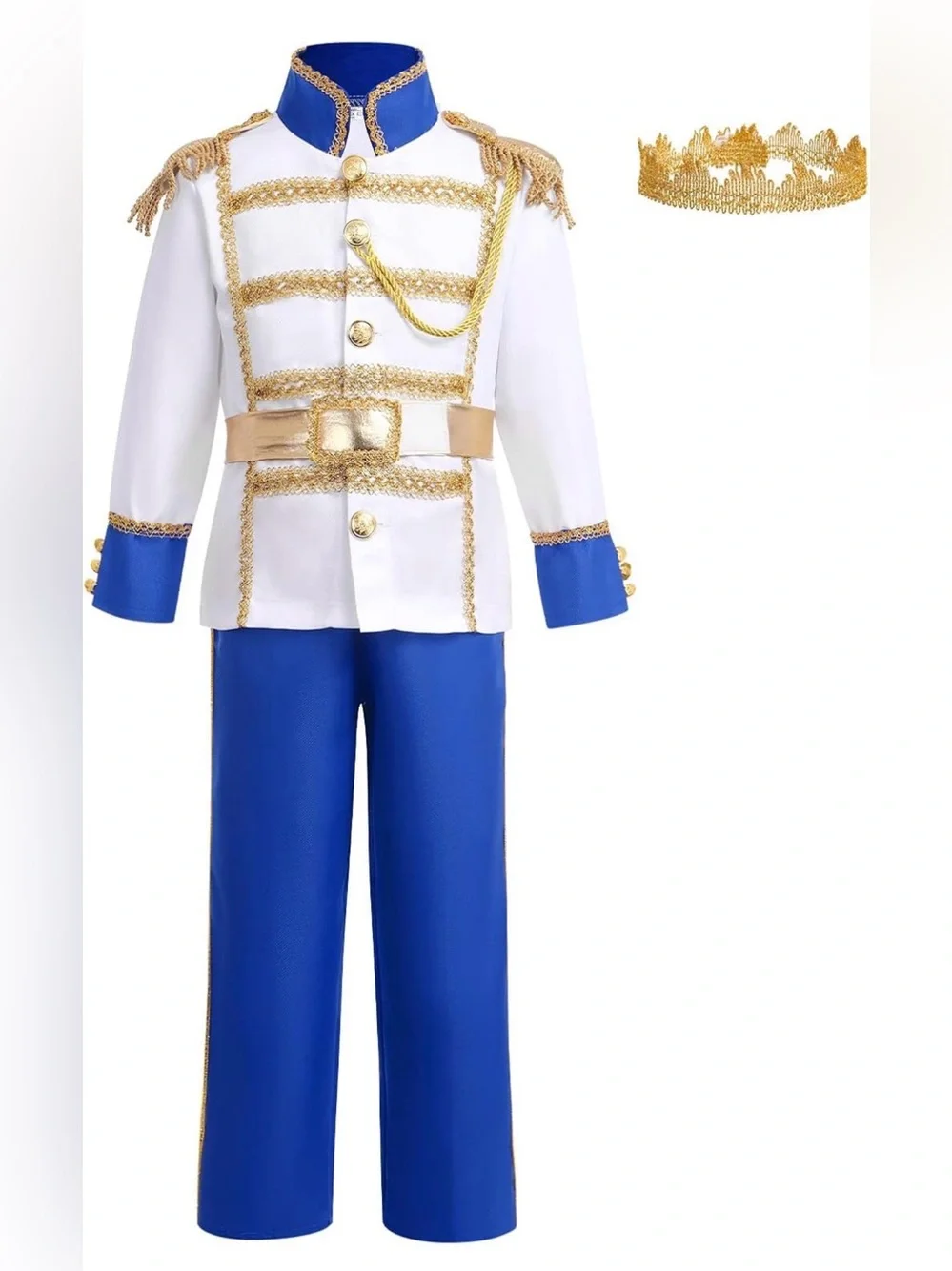 Kids Boys King Prince Charming Costume Halloween costume